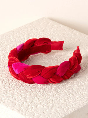 Braided Velvet Headband