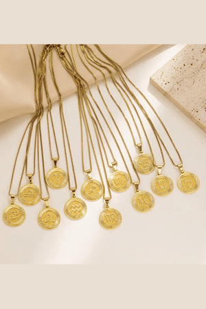 Zodiac Sign Necklace - Case Collection Clothing