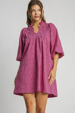 Ellie Jacquard Dress - Case Collection Clothing