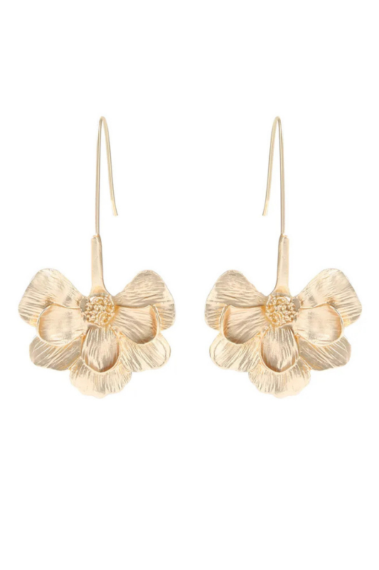 Floral Drop Earrings