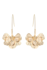 Floral Drop Earrings