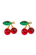 Red Cherry Earrings