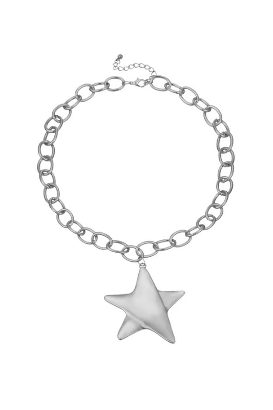 Chunky Star Pendant Necklace