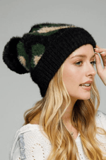 Camo Eyelash Beanie - Case Collection Clothing