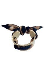 Leopard Scarf Cuff | Wide