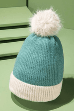 Duo Tone Ribbed Beanie - Case Collection Clothing