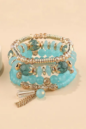 Lake Blue Bracelet Set, Bracelets, [variant_title], [option1]