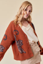 Toni Tiger Sweater Cardigan