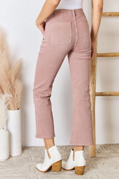 RISEN High Rise Ankle Flare Jeans, Jeans, [variant_title], [option1]
